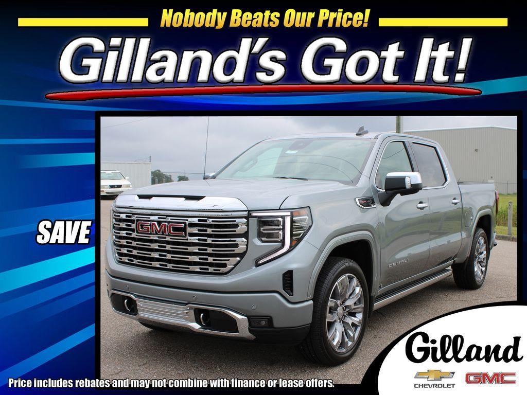 2026 GMC Sierra 1500 Denali in Sterling Metallic — front three-quarter view