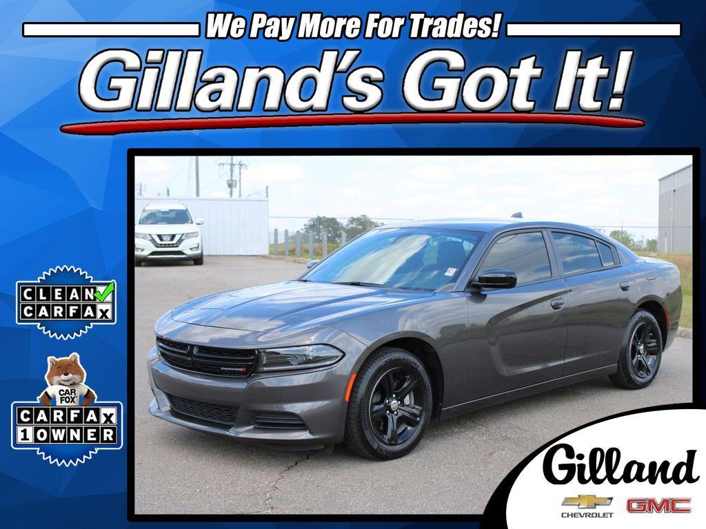 2023 Dodge Charger SXT in Gray — front three-quarter view