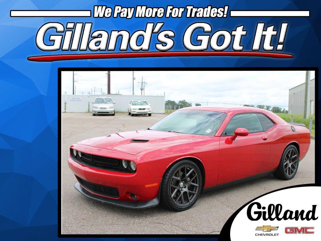 2016 Dodge Challenger R/T Scat Pack in Red — front three-quarter view