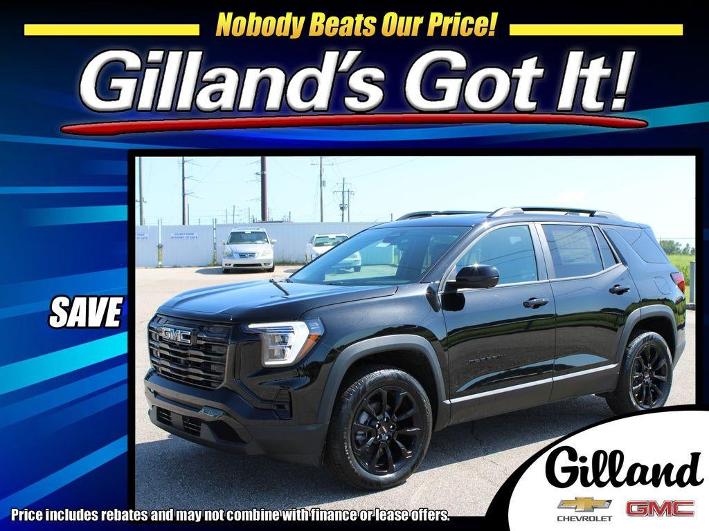 2027 GMC Terrain FWD Elevation in Ebony Twilight Metallic — front three-quarter view
