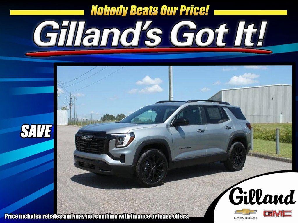 2026 GMC Terrain Elevation in Sterling Metallic — front three-quarter view